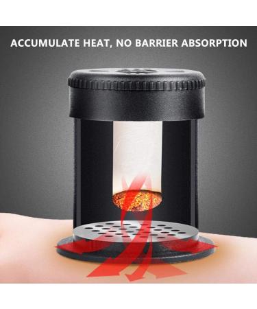 Buy Moxibustion Pot Box - Portable Moxa Therapy Devices for Home Use (Black) - International Shipping Available - Buy Online on GoSupps.com
