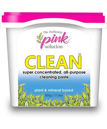 PINK SOLUTION STARTER KIT- 2x UNIVERSAL CLEAN 1x MOTHER'S CHOICE SCRUB 1x SPONGE 1xSCRUBBIE Kitchen and Bathroom Cleaner Multi Surface Scrub for Sinks Showers Toilets and hard surfaces Pet and Baby-Safe Natural Non-Toxic Ingredients Unscented - Buy Online on GoSupps.com