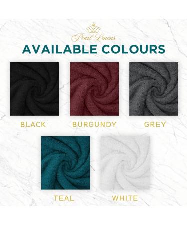 Pearl Linens Cotton Bath Sheet Pack of 2 - Quick Dry & Absorbent Oversize Towels for Hotel & Spa | Super Soft Teal Bath Sheet Set 35x70 - Buy Online on GoSupps.com