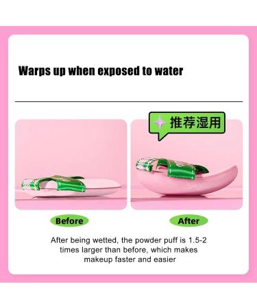 Makeup Sponge Puff | High-Density Flexible Blender Sponge | Cosmetic Foundation Blender Sponge Flexible Applicator Soft Beauty Makeup Tools For Loose Powder - Buy Online on GoSupps.com