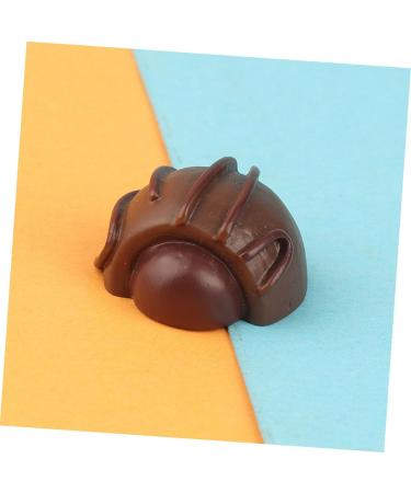 STAHAD 16pcs Simulation Chocolate Simulated Chocolate Multi-function Chocolate Decor Educational Chocolate Model Interesting Fake Chocolate Faux Dessert Little Vacation Resin Artificial 2.00X2.00X1.50CM 1 - Buy Online on GoSupps.com