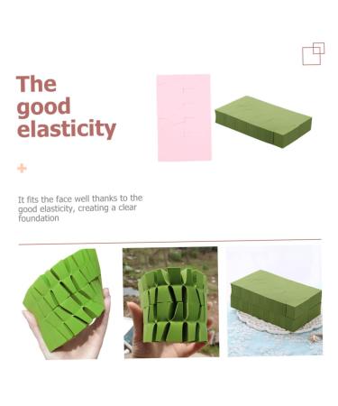 FRCOLOR Triangle Puff Makeup Foundation Puffs - 3pcs Hydrophilic Polyurethane Loose Powder Sponges for Flawless Application - Buy Online on GoSupps.com