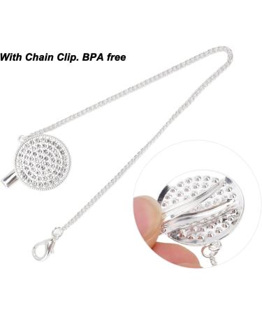 Shop Bling Baby Pacifier with Rhinestone Crown - Safe Silicone Glow in the Dark Size M for Breastfeeding Babies - Buy Online on GoSupps.com