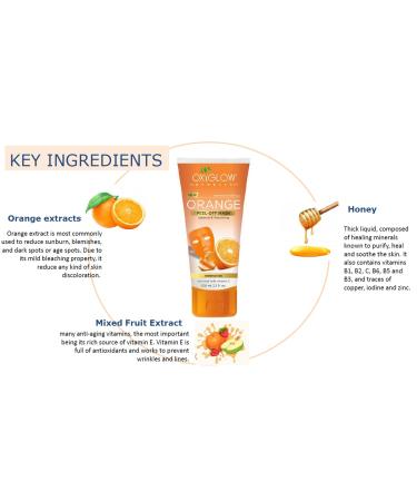 Buy Orange Peel Off Mask 100G - Brightening Facial Treatment for Glowing Skin | International Shipping - Buy Online on GoSupps.com