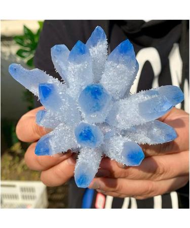 Natural Crystal Rough Sky Blue Phantom Quartz Beautiful (Size : 400-500g) - Buy Online on GoSupps.com