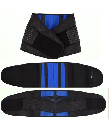 Samnuerly X-Large Back Support Lumbar Belt for Sciatica Scoliosis Herniated Disc - Ergonomic Design for Men & Women - Buy Online on GoSupps.com