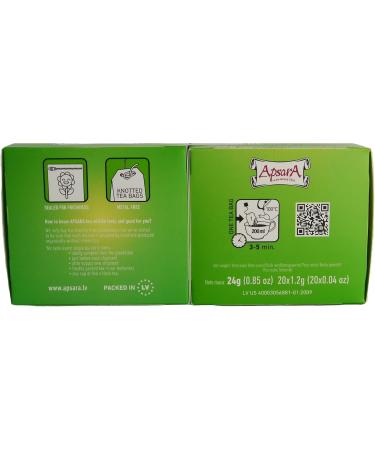  Apsara Apsara Peppermint Herbal Tea - 100% Natural - 60 Sachets (Pack of 3) - Refreshing and Aromatic Infusion - Buy Online on GoSupps.com