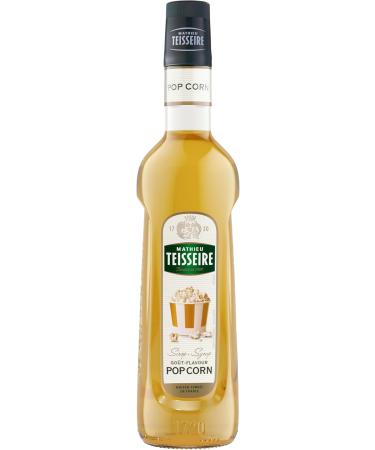 Mathieu Teisseire Pop Corn Syrup for Drinks Cocktails Mocktails Milkshakes Knocks Coffee Hot Chocolates 70cl Bottle - Buy Online on GoSupps.com