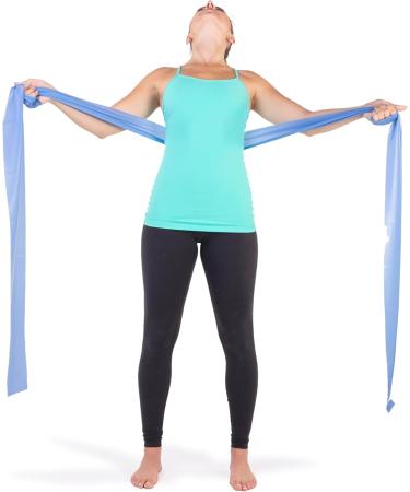 OPTP Franklin Band - 11-Foot Blue Heavy Resistance Bands for Core Strength & Flexibility | Ideal for Franklin Method Workouts | Shop Internationally - Buy Online on GoSupps.com