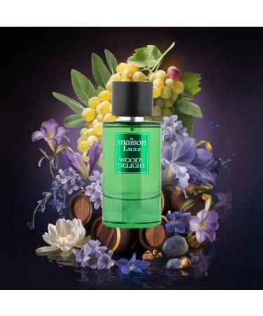 Hamidi MAISON LUXE WOODY DELIGHT Eau De Parfum Spray 110ML (3.8 OZ) Long Lasting Perfume for Women & Men Indulge Yourself In The Essence Of Nature with this Captivating Fragrance Unisex Perfume - Buy Online on GoSupps.com