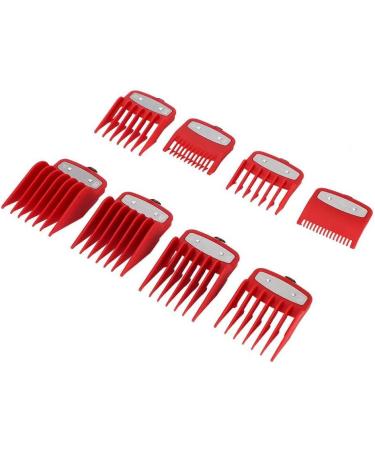 Limit Comb Set Hair Cutter Cutting Guides Set Gradient Carving Caliper Fine Cut Round Combs for Electric Hair Clipper (Red) - Buy Online on GoSupps.com