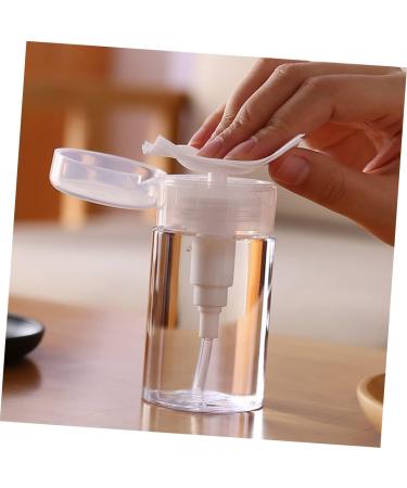 FRCOLOR 2Pcs Makeup Remover Water Bottle Container With Lid Cosmetic Container Toilet Bottle Pressure Foundation Waterproof Pump - Buy Online on GoSupps.com