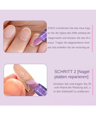 Nail Care Stick nail care stick for brittle dehydrated nails nail oil cuticle oil pen nail care stick cuticle oil pen for repair of cracked and nails 35 ml - Buy Online on GoSupps.com
