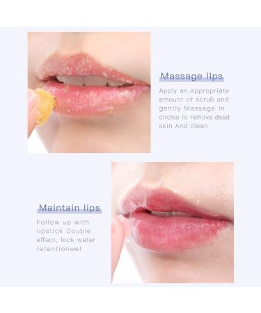 Lip Exfoliator Scrub for Dark and Chapped Lips - Gentle Treatment with Moisturizing Benefits - Buy Online on GoSupps.com