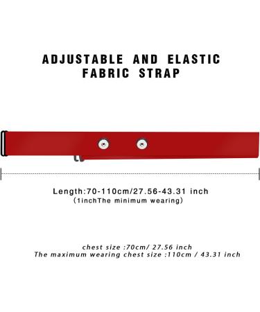 FITCENT Elastic Heart Rate Monitor for Garmin Wahoo Polar H10 Coospo & More - Enhanced Fitness Tracking - Buy Online on GoSupps.com