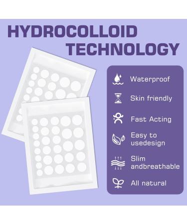 Mandabloom Acne Pimple Patches (210 Pack) with Tea Tree Oil & Salicylic Acid - Hydrocolloid Acne Dots for Face Zits & Breakouts - Buy Online on GoSupps.com