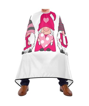 Waterproof Barber Cape -Gnome Pattern27 Cheetah Haircut Bib for Men Unisex Hair Cutting Cape(8rp1a)