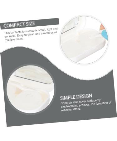Solustre 24-Piece Contact Lens Case - Portable Travel Lens Carrier & Easy Storage Container - Buy Online on GoSupps.com
