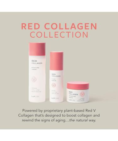 LAPCOS Red Collagen Fluid Serum (2.7 fl oz) New Vegan Collagen Formula | Firms and Tightens with Red Collagen Complex | Treat Fine Lines & Wrinkles 2.7 Fl Oz (Pack of 1) - Buy Online on GoSupps.com