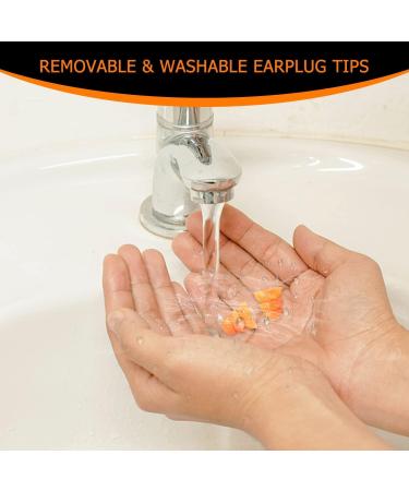 8 Pairs Banded Ear Plugs for Shooting Range | Noise Cancelling Reusable & Washable | Silicone Tips for Construction Lawn Mowing Welding & Hearing Protection - Buy Online on GoSupps.com