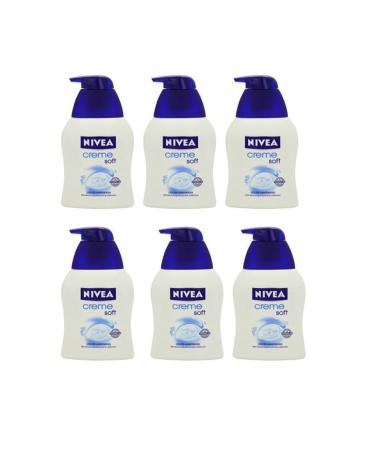 Nivea Hand Washable Soft Liquid Cream 250 ml Pack of 6