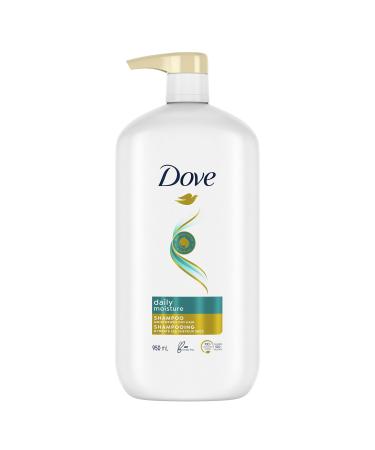 Dove Daily Moisture Shampoo hydrates and nourishes dry hair for up to 5x smoother hair 950 ml 950 ml (Pack of 1) Daily Moisture