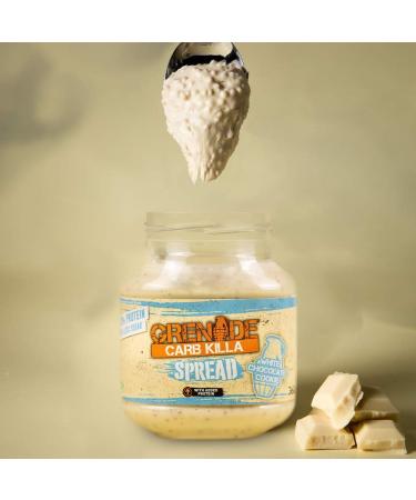Grenade Carb Killa Protein Spread - White Chocolate Cookie 1 x 360 g Jar - Buy Online on GoSupps.com