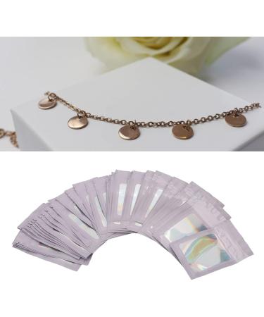 BROLEO Resealable Pouch Elegant Transparent Window Flexible Transparent Lip Gloss Packaging Bag for Cosmetics Store purple - Buy Online on GoSupps.com