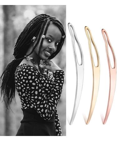 Dreadlocks Tools Kit - 3Pcs Interlocking Tools for Sisterlocks & Maintenance of Locs | Easy Locking Needle for Dreads - Buy Online on GoSupps.com