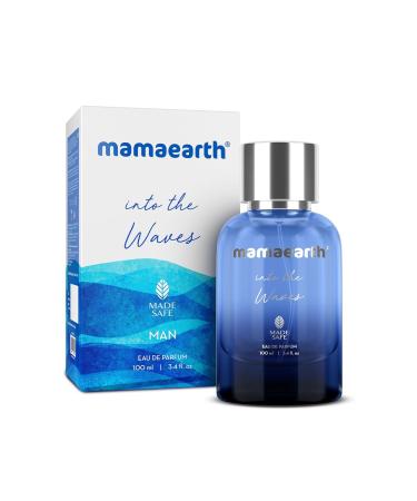 Ma.maearth Into The Waves Liquid Eau De Parfum For Men-100 Ml|Made Safe Approved|Premium&Long-Lasting Fragrance|Blend Of Exotic Ingredients|Perfume With Bergamot Aquatic&Musk Notes|Fresh Scent For Men - Buy Online on GoSupps.com
