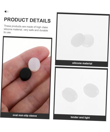 Osaladi 80 Pcs Anti-Slip Transparent Sunglasses with Rubber Brake Bracket - Durable Glasses Holder & Ear Handle - Buy Online on GoSupps.com