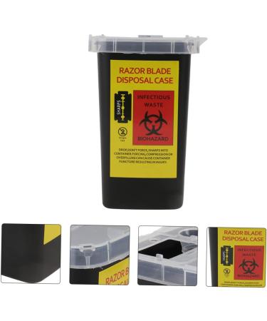 Minkissy 8 STK Blade Storage Box - Eco-Friendly Barber Razor Blade Dispenser & Recycling Container - Buy Online on GoSupps.com