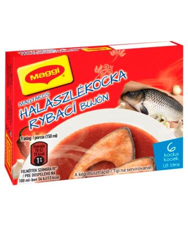 Hungarian Fish Stock Cubes (Halaszle Kocka) 6x10g