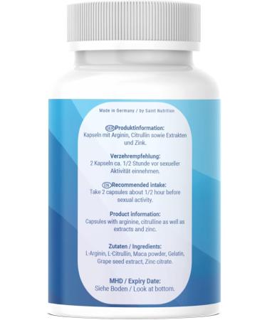 Buy LIBIDOZIN Extra Strong Capsules - Fast-Acting Male Booster with L-Arginine & Zinc - International Shipping Available - Buy Online on GoSupps.com