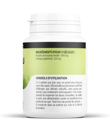 Birch 230 mg - 100 capsules - Orgaliane - Buy Online on GoSupps.com