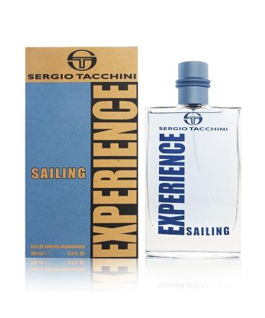 Sergio Tacchini Experience Sailing for Men 3.3 oz Eau de Toilette Spray