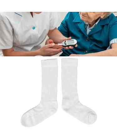 Cotton Diabetic Crew Socks Professional Foot Care Anti skidding Diabetic Foot Socks Loose Diabetic Crew Socks for Elderly Pregnant Women