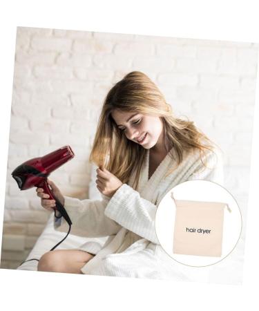 Baluue 20 Pcs Hair Dryer Storage Bag Portable Dryer Travel Hair Dryer Traveling Makeup Bag Beige Fabric - Buy Online on GoSupps.com