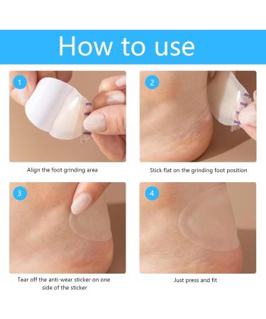 24 Pieces Hydrocolloid Gel Pads for Feet - Invisible Protection for Friction Pain Relief in Toes Heels & Forefoot | Ideal for Hiking & Daily Use - Buy Online on GoSupps.com