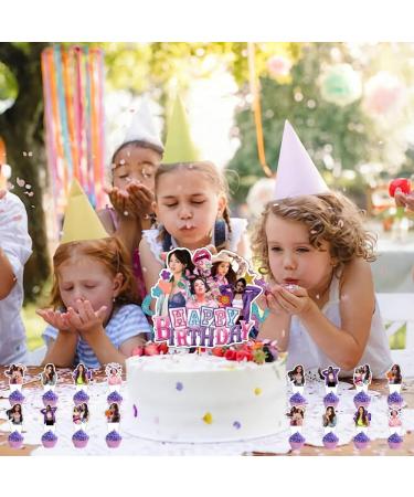 VOSMII 25pcs Olivia Cake Decorations with 24pcs Cupcake Toppers 1pcs Cake Topper for Rodrigo Birthday Party Supplies - Buy Online on GoSupps.com