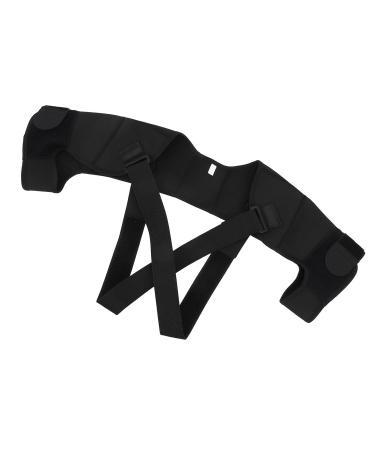 Shoulder Stability Brace - Adjustable Back Posture Support & Sweat-Wicking Dual Shoulder Brace for Injury Prevention | S Size - Buy Online on GoSupps.com