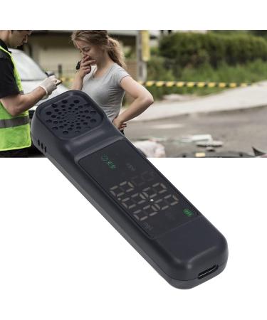 Portable Breathalyzer USB Charging High Accuracy Alcohol Tester with LED Display for Measurement Accurate Reading - Buy Online on GoSupps.com