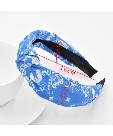 Buy Boho Wide Frontal Ligaments - 4-Pack Mixed Hair Bands for Women | Cute Twist-Knot Alice Hair Bands & 50s Hair Jewelry for Daily Use & Sports - Buy Online on GoSupps.com