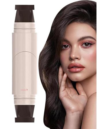 Eye Liner Stamp Pen - Eye Liner Stamps Stencil | Double-headed Waterproof Long Lasting Liner Pencil Pen for Easy Makeup Cosmetics Women Eyebrow Shaping - Buy Online on GoSupps.com