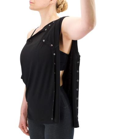 Shop Black Shoulder Shirt - Unisex M Size for Men & Women - International Shipping Available - Buy Online on GoSupps.com