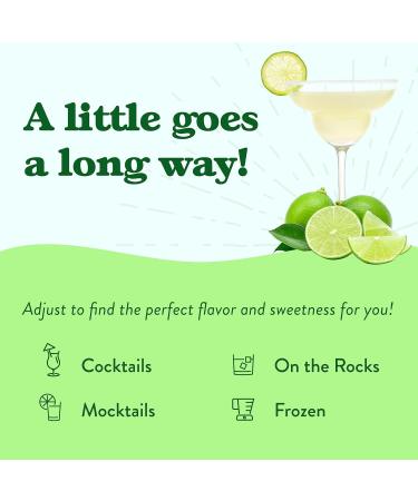 Jordan's Skinny Mixes Sugar-Free Margarita Mix Flavored Cocktail Mixer for Drinks - Fresh Lime Drink Flavoring for Cocktails & Mocktails - Low Calorie Gluten-Free Keto Friendly - 946.35 ml - Pack of 6 - Buy Online on GoSupps.com