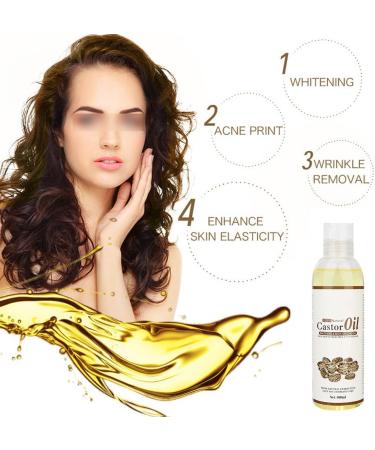 Huile de Ricin Peau Hydratante Blanchissant Corps Relaxation Massage Huile Essentielle 4 Pi ces X 100 Ml Hydratant claircissant Raffermissant Soin de la Peau Revitalisant - Buy Online on GoSupps.com