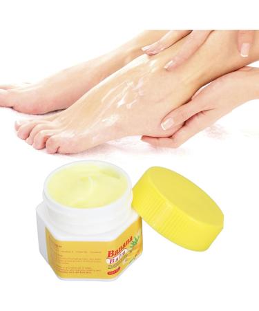 2pcs Cracked Heel Banana Cream - Softens, Moisturizes & Removes Dead Skin for Dry Heels - Buy Online on GoSupps.com