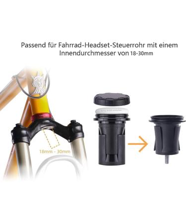 BSSOK Airtag Bike Holder - Hidden Anti-Theft Waterproof Fork Mount for MTB (18-30mm Inner Diameter) - Airtag Not Included - Buy Online on GoSupps.com