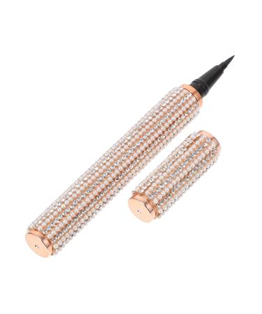 VINTORKY 1pc Eyeliner Eye Liner Pen Wing No- Liquid Pen False Eyelashes Pen Eyelash Glue Makeup Pen Plastic